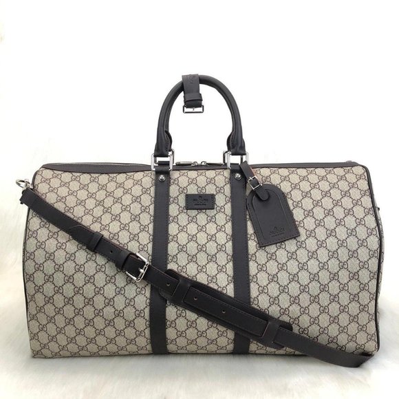 gucci supreme duffle